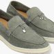 Summer Charms Walk Moccasin Suede Calf Skin